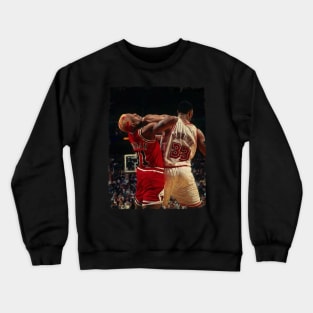 Dennis Rodman vs Alonzo Mourning, 1998 Crewneck Sweatshirt